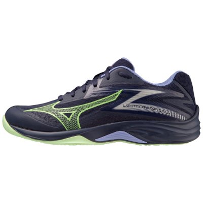 Zapatillas Para Voleibol Mizuno Lightning Star Z7 JR Mujer - Azul Marino / Verdes / Morados - Chile